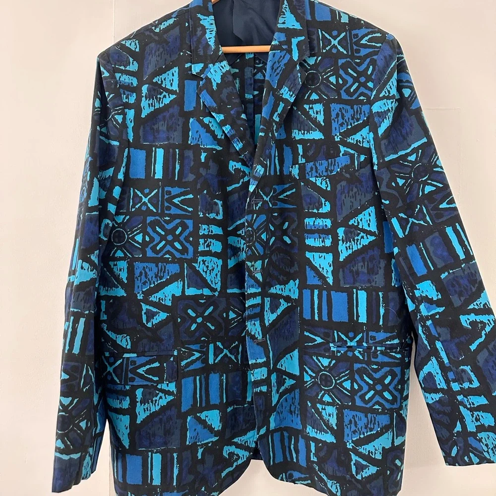 Sandwich Isles Blue Tapa jacket 44R